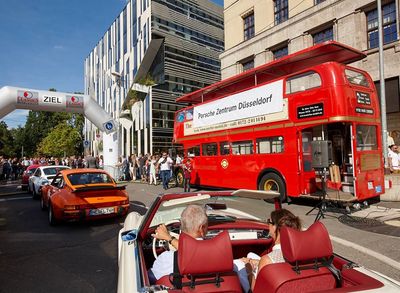 Oldtimer-Ralley in Duesseldorf