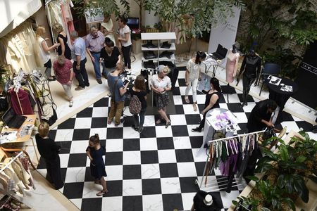 Fashionshow im Hotel Adlon
