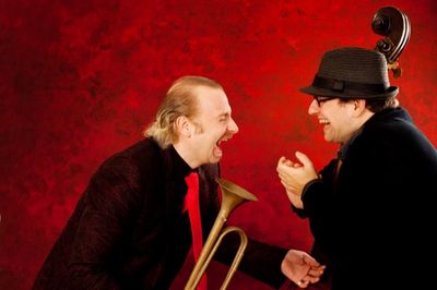 Gansch und Breinschmid sind ein musikalisches Duo.