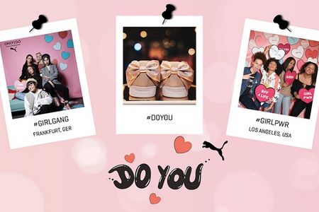 Selbstbewusst, motiviert und kompromisslos sollen die Frauen auch am Galentine's Day sein und PUMA will das unterstuetzen
