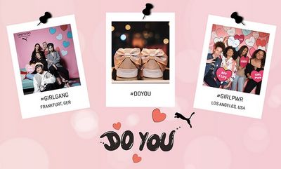 Selbstbewusst, motiviert und kompromisslos sollen die Frauen auch am Galentine's Day sein und PUMA will das unterstuetzen