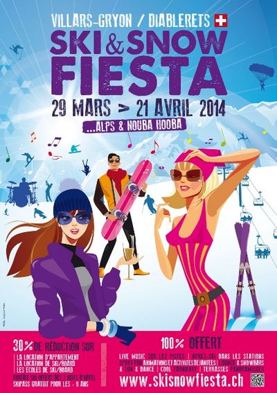 Reisen Genferseegebiet Ski and Snow Fiesta