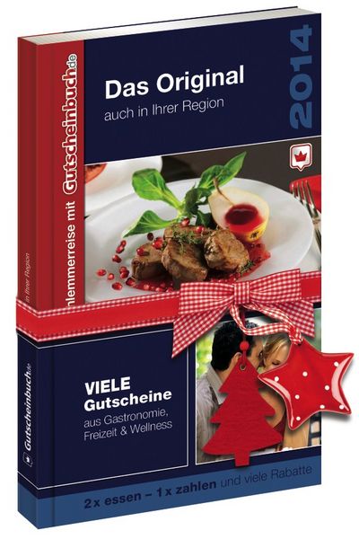 Gutscheinbuch als Weihnachtsgeschenk