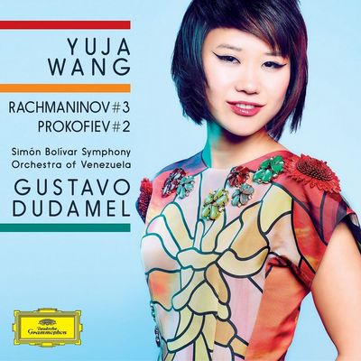 Das neue Album Klavierkonzerte von Rachmaninov Nr. 3 und Prokofiev Nr. 2 von Wang und Dudamel