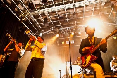 Konzert: Polka Brass & Balkan Beats mit Shantel & Bucovina Club Orkestar - "Anarchy & Romance Tour 2012"