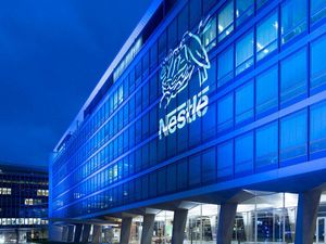 Der Nestlé-Hauptsitz in Vevey in der Schweiz