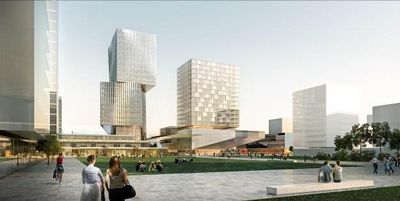 Zukunftsprojekt im Quartier Zwei des neuen Stadtteils Reininghaus in Graz Oesterreich
