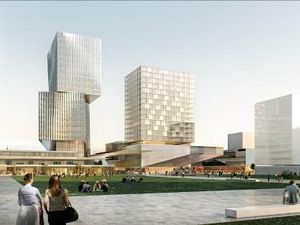 Zukunftsprojekt im Quartier Zwei des neuen Stadtteils Reininghaus in Graz Oesterreich Zukunftsprojekt im Quartier Zwei des neuen Stadtteils Reininghaus in Graz Oesterreich