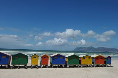 Strandhaeuser von Muizenberg