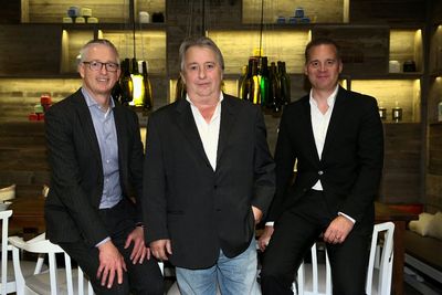 Die Geschaeftsleitung von Breuninger und Herbert Seckler