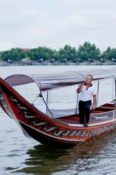 Klong Guru with Longtail Boat Klong Guru with Longtail Boat