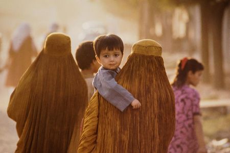 Afghanistan nach dem Abzug der sowjetischen Truppen, 1989 in der Innenstadt von Kabul