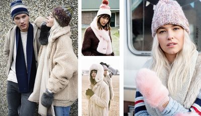 Flauschige Stirnbaender, Ohrenschuetzer, Handschuhe und Muetzen sind die Hauptakteure der Herbst und Winter Kollektion von BARTS