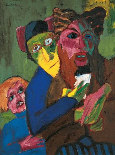 Emil Nolde - In Glut und Farbe arbeiten werk Aquarell Emil Nolde - In Glut und Farbe arbeiten werk Aquarell