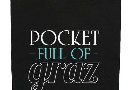 Stil GRAZ Stofftasche schwarz