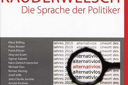 Hans-Dietrich Genscher hatte als Laudator den Anstoß zu der Übergabe gegeben. Bei der Buchpremiere von "Kauderwelsch" am 12. September im Haus der Bundespressekonferenz hatte er erklärt: "Ein Buch, das jedes Mitglied des Bundestages lesen sollte"