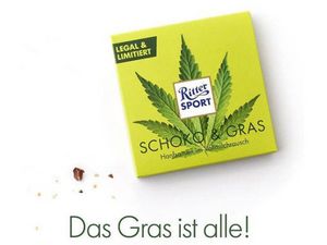 Das Gras ist alle. Nach nicht mal 48 Stunden war die Ritter Sport Schoko und Gras ausverkauft Das Gras ist alle. Nach nicht mal 48 Stunden war die Ritter Sport Schokound Gras ausverkauft