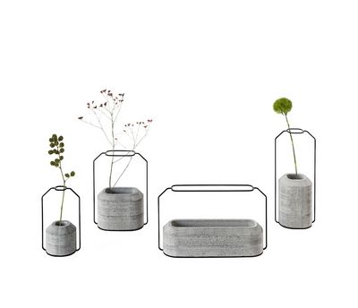 Stil- Betonvasen-Kollektion Weight Vases