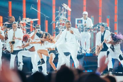 Usher gibt Konzert in Mannheim