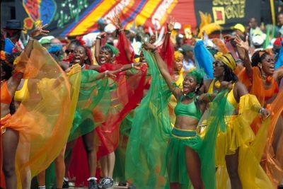 Band Parade auf Trinidad