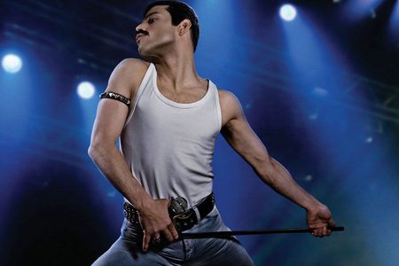 Fuer seine Rolle als Freddie Mercury erhielt Rami Malek den Golden Globe als bester Hauptdarsteller