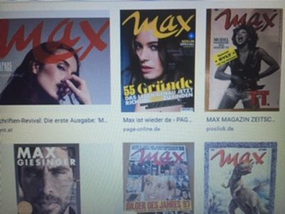 Das sind nur die alten Max Ausgaben, die neue Max erscheint bald