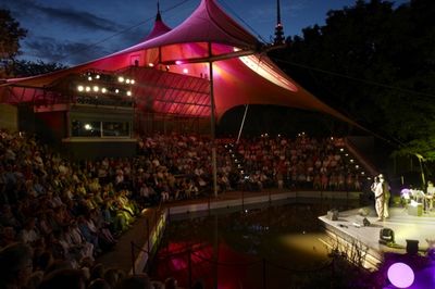 Marshall und Alexander geben Konzert im Luisenpark