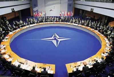 Hier tagen die Vertreter des politisch-militärisch-industriellen Komplexes