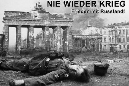 Nie wieder Krieg.