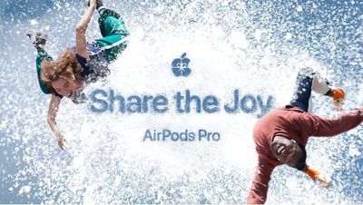 Teile die Freude die Weihnachtsbotschaft 2022 von Apple