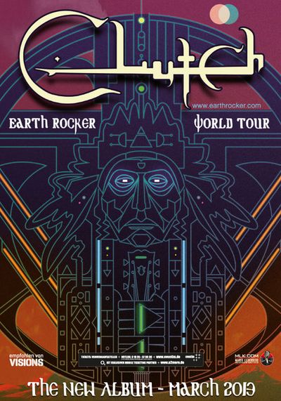 Seit gut zwei Jahrzehnten befindet sich das US-amerikanische Quartett Clutch auf einer spannenden musikalischen Expedition. Ihr Ziel, die drückende Schwere des Stoner Rock mit der kantigen Ursprünglichkeit des Blues zu vereinen, blieb dabei immer im Fokus. Zugleich hat sich die Band aus Germantown/Maryland konsequent weiterentwickelt.