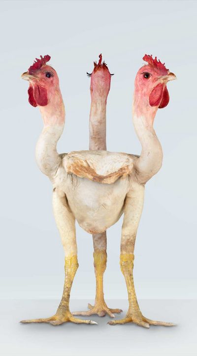 Huhn Kunstwerk von Stefan Philipps Huhn Kunstwerk von Stefan Philipps