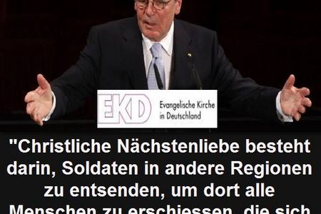 Joachim Gauk will Deutsche  Teilnahme an Militaereinsaetzen.