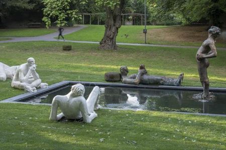 Nicole Eisenman Sketch for a Fountain  Skulptur Projekte Muenster 2017