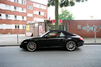 Porsche im Revier fotografiert von Eva Horstick-Schmitt