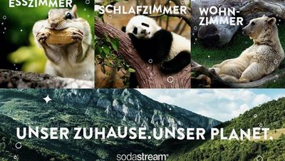 Die Natur im Fokus Sodastream ruft zum Plastikverzicht auf