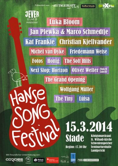 Konzerte beim 3. Hanse Song Festival in Hamburg