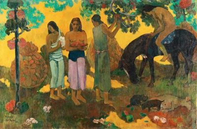 Rupe Rupe, Tahiti is a Wonderland, Kunst von Paul Gauguin
