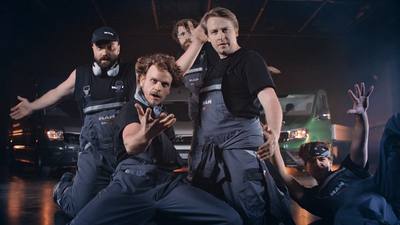MAN feiert mit einer eigenen "Boygroup" seinen Service
