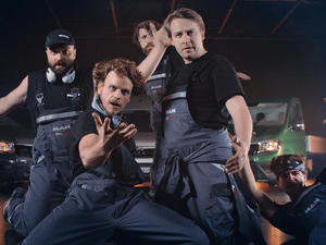 MAN feiert mit einer eigenen "Boygroup" seinen Service