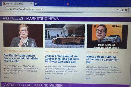 Der US-Medienwissenschaftler Trevor Davis habe in Online-Netzwerken eine Vielzahl gefaelschter Profile entdeckt, aber stimmt das auch Foto GFDK