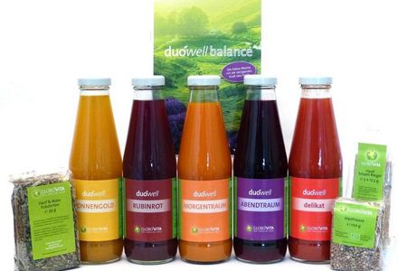 Essen und Trinken Detox-Saft-Kur duówell balance