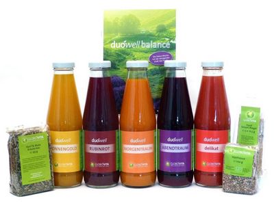 Essen und Trinken Detox-Saft-Kur duówell balance