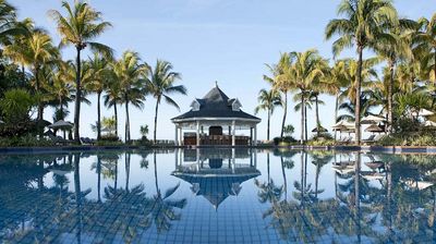 Reisen Heritage Resorts Mauritius Poolansicht Reisen Heritage Resorts Mauritius Poolansicht