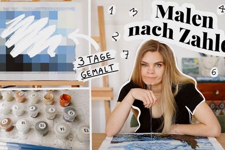 Von einem Foto kannst du ein Bild anfertigen lassen. Zumindest... ein Malen nach Zahlen Geschenk