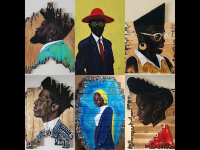 Die neue Potrait-Serie von Musah Swallah besteht aus Menschen aus Nima, Accra in Ghana