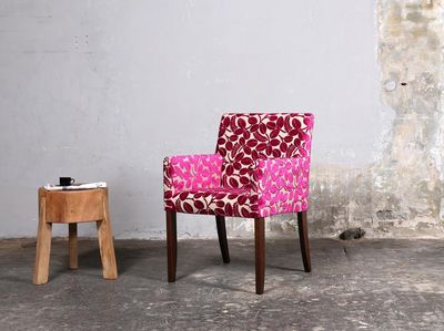 Blue Wall Design Mouzon Sessel pink