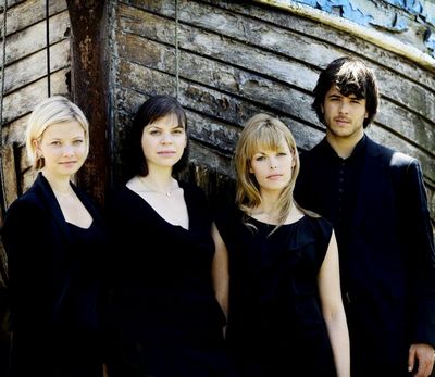 Chiaroscuro Quartett, das am 9. August in Davos auftritt.