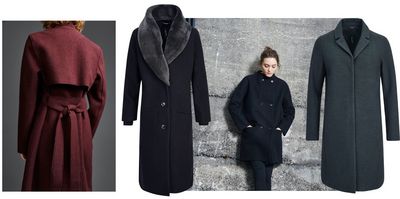 Zwei Highlight Styles bei den Frauen von LangerChen fuer den Herbst und Winter 2018