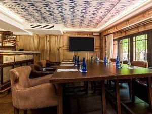 Ob Geschaeftsbesprechung oder Familienfeier – der stilvolle Seminarraum des Designhotel Cort in der mallorquinischen Hauptstadt Palma bietet den passenden Rahmen Ob Geschaeftsbesprechung oder Familienfeier – der stilvolle Seminarraum des Designhotel Cort in der mallorquinischen Hauptstadt Palma bietet den passenden Rahmen